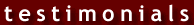 Testimonials